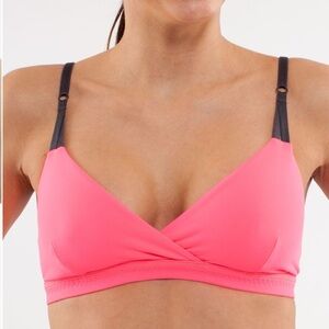 Lululemon Athletics It’s Getting Hot In Here Bra - Hot Pink, Size 6